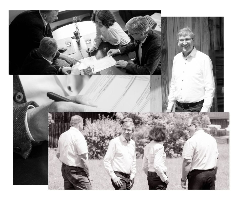 Das Team von Karl-Otto Finance im Beratungsgespräch
